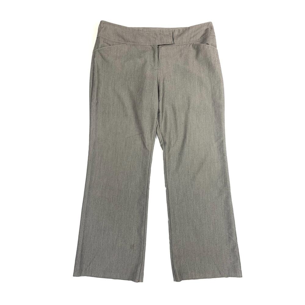 Studio 253 Gray Bootcut Dress Pants